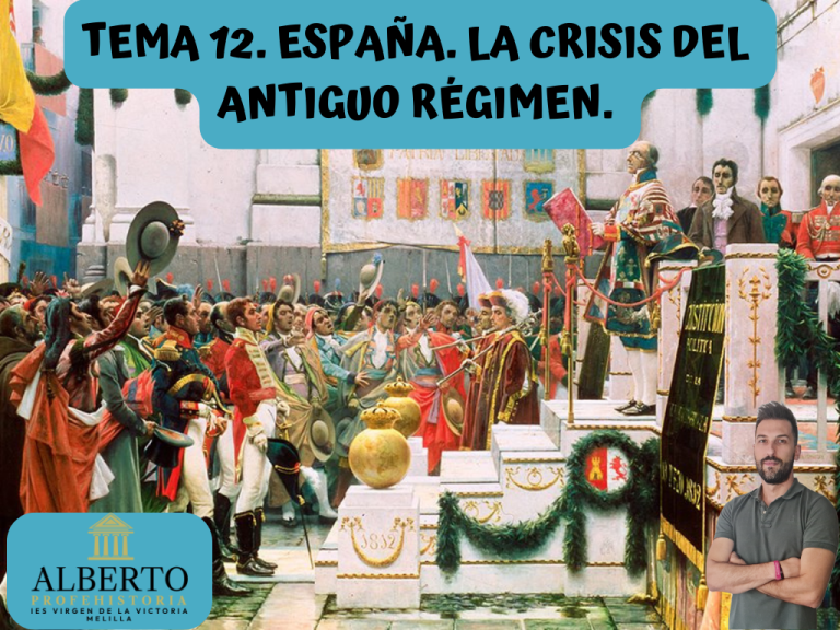 Tema 12 La Crisis Del Antiguo Régimen La Guerra De La Independencia